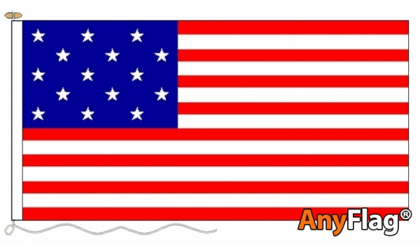 USA 1795 - 1915 (15 stars) Custom Printed AnyFlag®